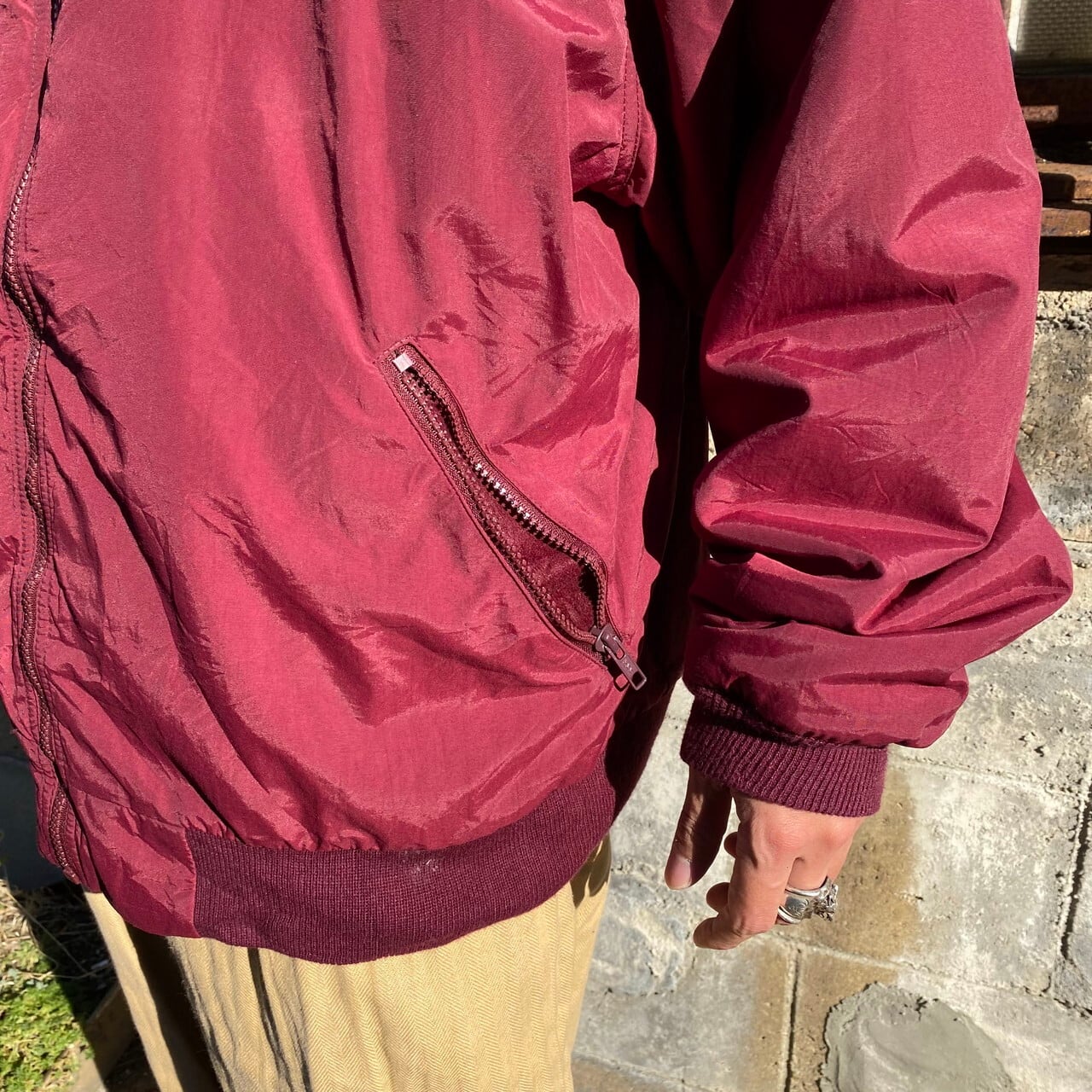 ビッグサイズ 80年代 USA製 山ロゴ カタディンロゴ L.L.Bean エルエル