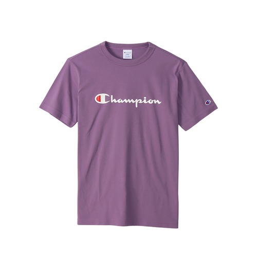 Champion(チャンピオン) ロゴプリント ショートスリーブTシャツ C3-P302 バイオレット