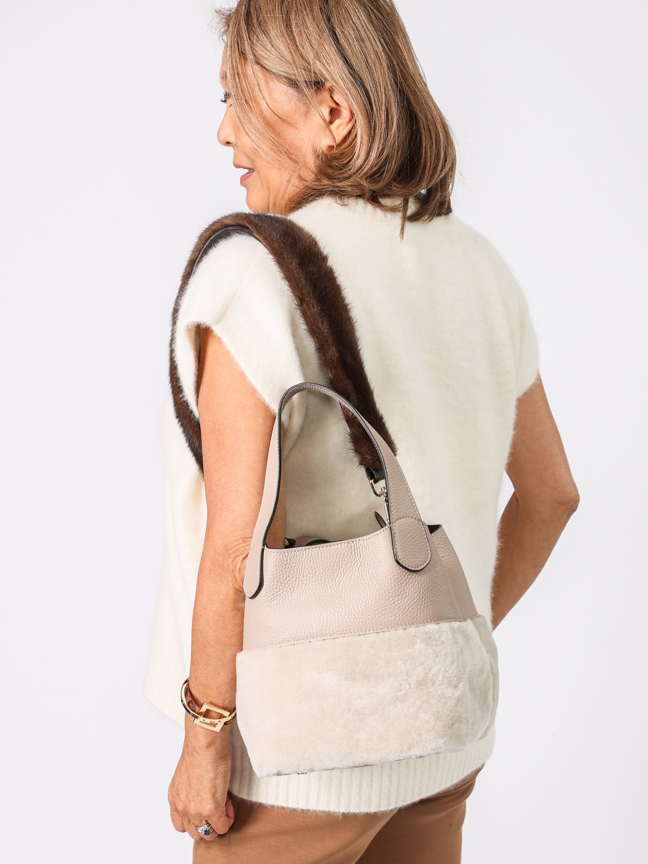 インポート（ミンクストラップショルダー）