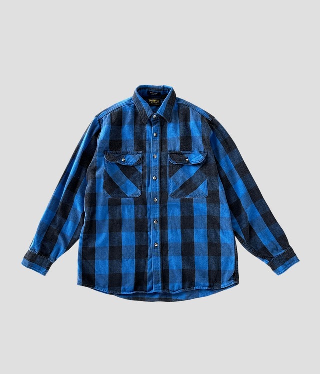 -OSHKOSH- Vintage 80s L Flannel Check Shirt