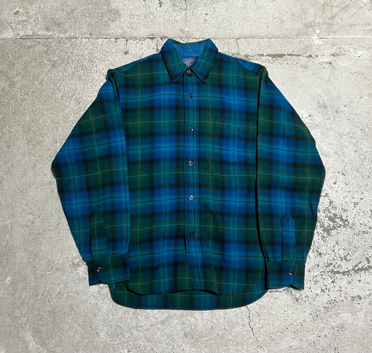50s〜 PENDLETON / ペンドルトン チェック柄 ウールシャツ  