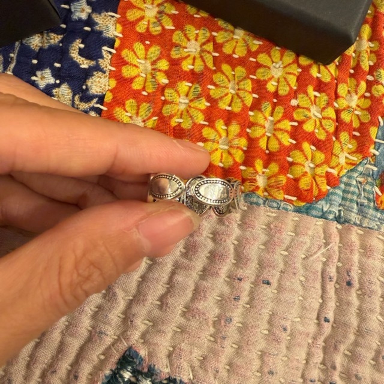 TOPANGA Jewelry　Oval pattern  ring 　オーバルパターンリング　オーバル　指輪　ギフト　Ring　Silver　