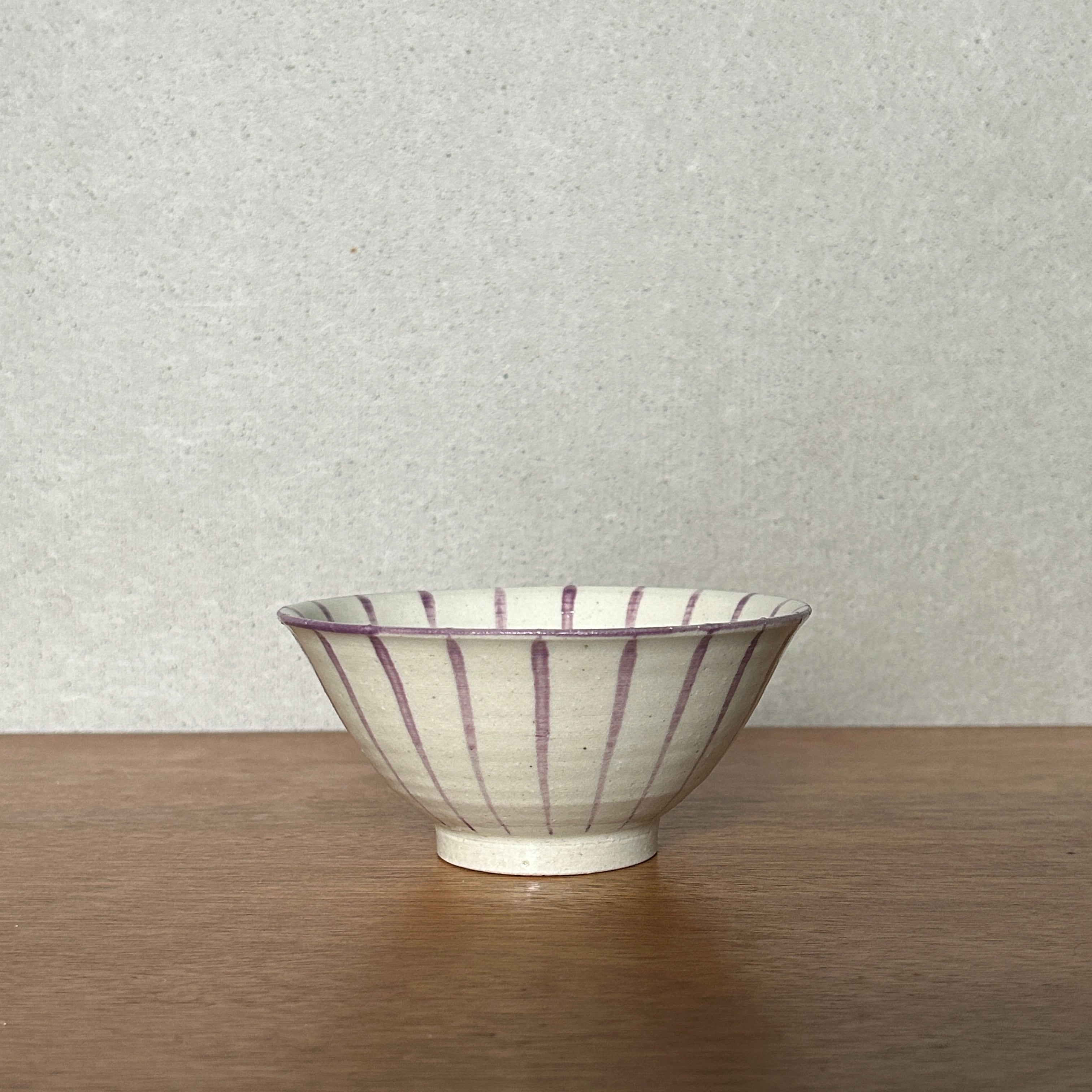 九谷焼 色絵千段飯碗(11.5cmサイズ) お茶碗 梅菊 青郊窯 | Pay ID
