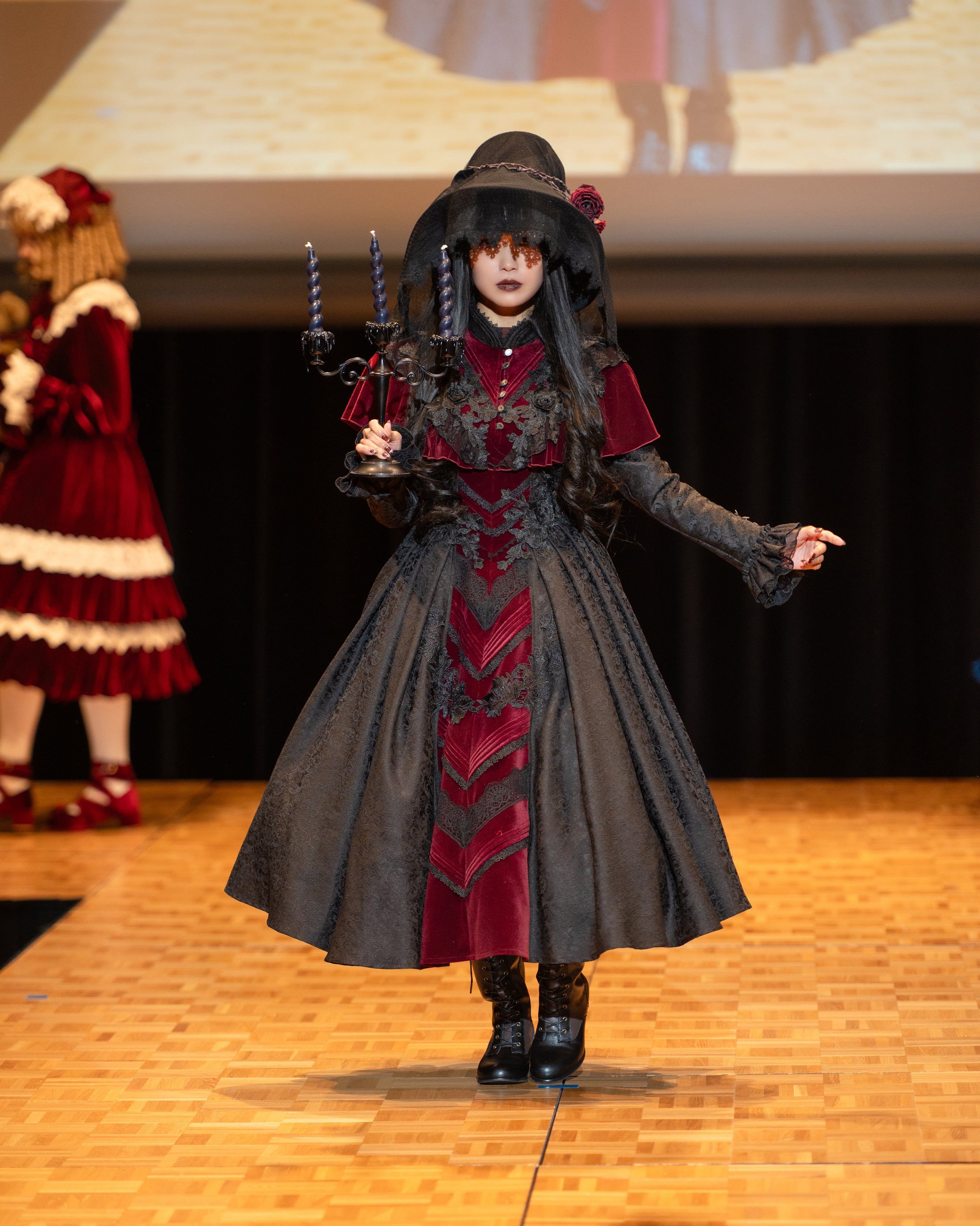 Fashion Show】紅月の目醒め ロングドレス | HoshibakoWorks