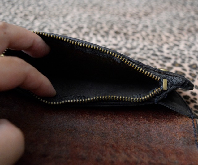 ALFONSO'S  OF HOLLYWOOD LEATHER TRUCKER WALLET