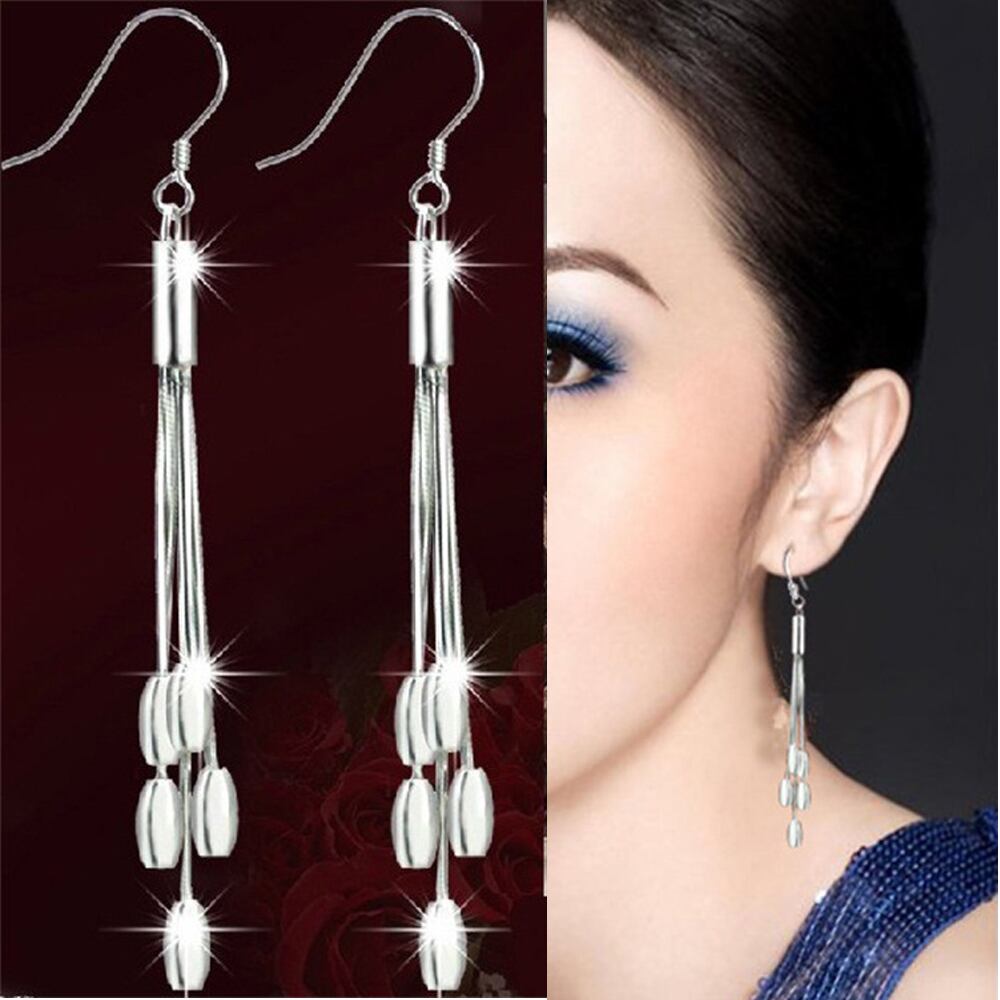 チェーン ピアス パーティー プレゼント 女性 ロングチャーム 揺れる ピアス