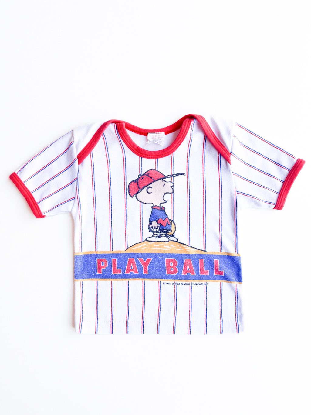 【80cm】VINTAGE 80's スヌーピー 半袖Tシャツ【10295】※