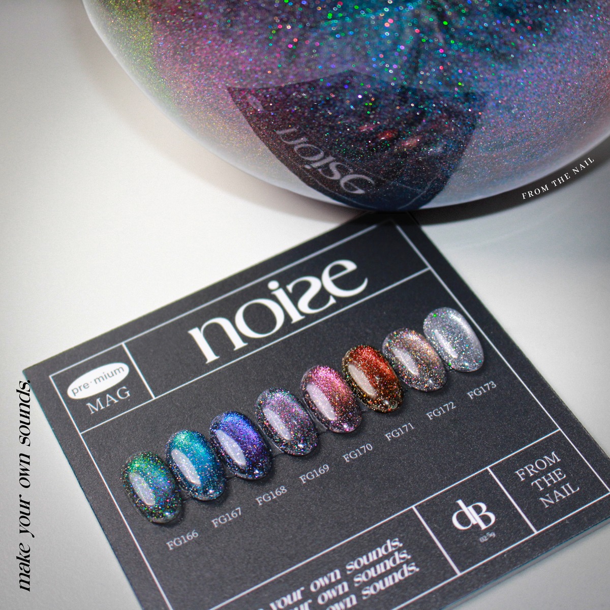noise（マグネット8色セット） | FROM THE NAIL Japan【韓国ジェル】