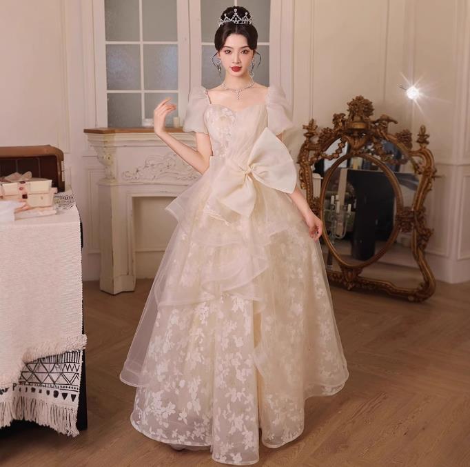 レディースファッション ブライズメイド 花嫁 二次会 プリンセスドレス 