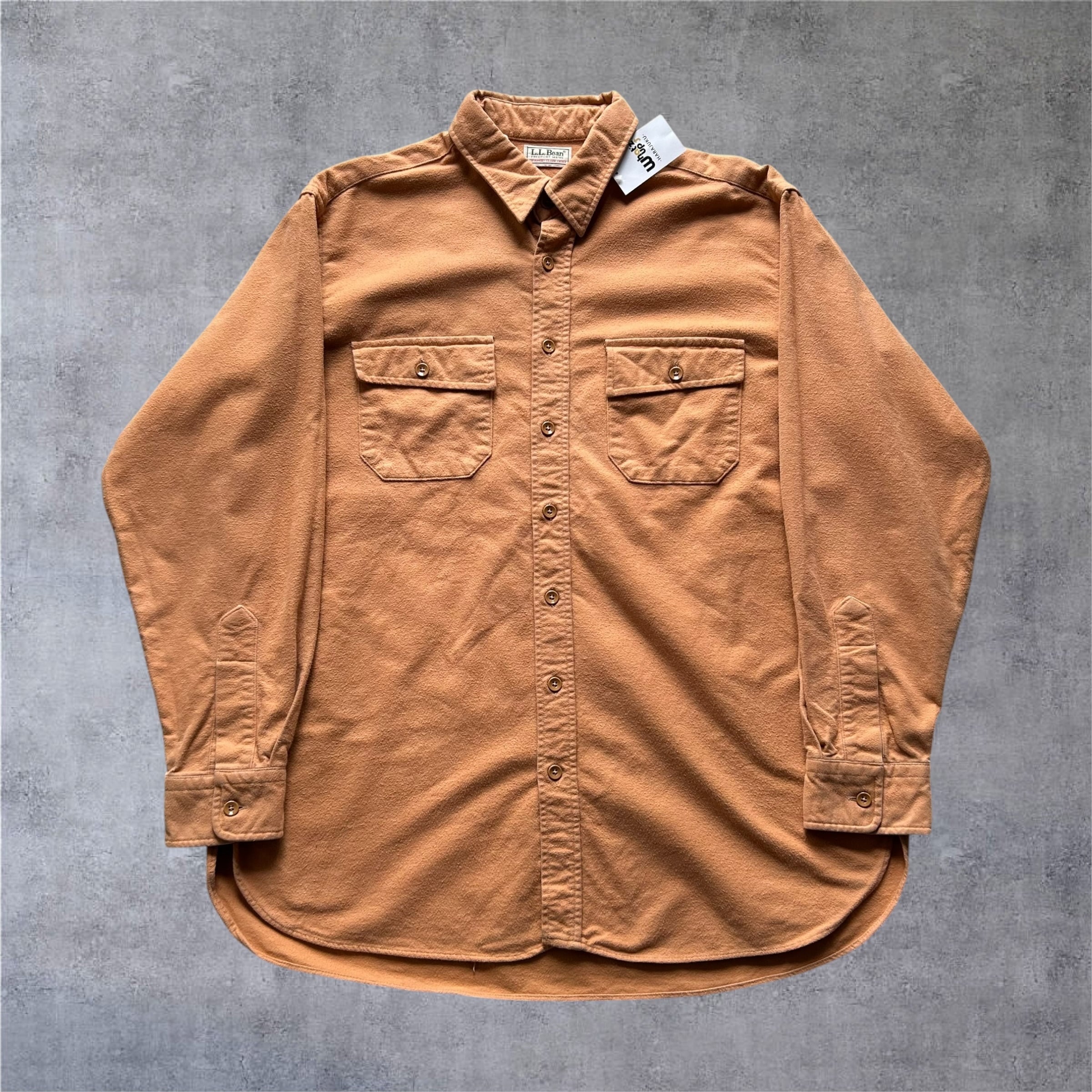 〜1990s L.L.Bean L/S Chamois Cloth Shirt【高円寺店】