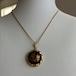 Limoges ゴールド カラー ネックレス #1341