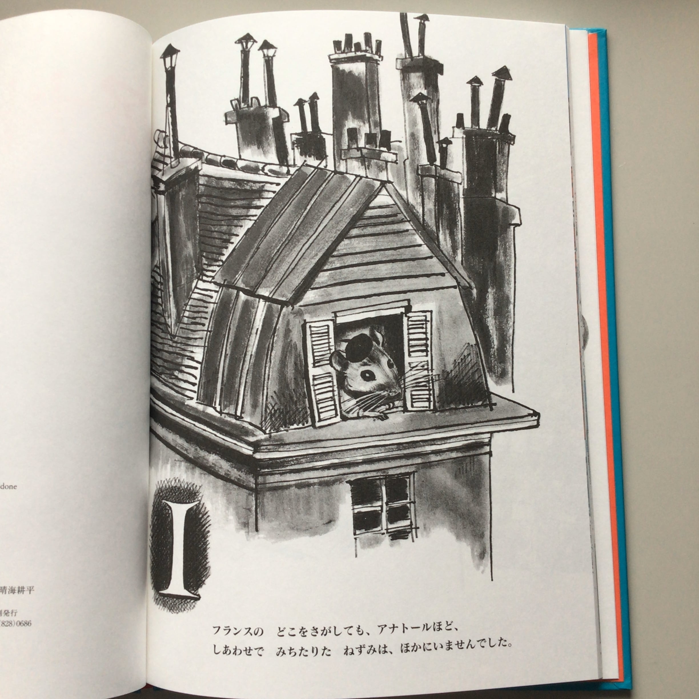 ⭐︎いなかのねずみ⭐︎ テルスガイザー　本体のみ ねずみのとうさんアナトール 文 イブ・タイタス 絵・ポール・ガルドン