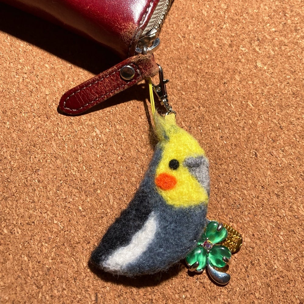 オカメインコ 専用 ハンドメイド オカメインコノーマルキーホルダー | ChocoLa♪