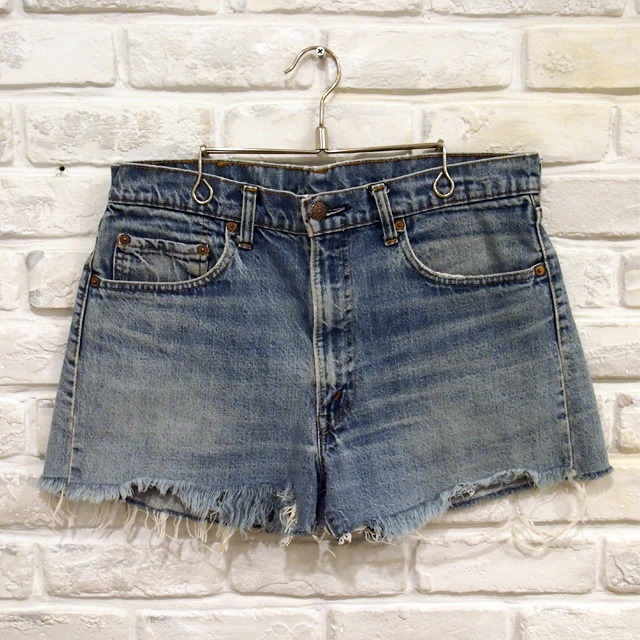 VINTAGE Levi's 505 CUT OFF  W33  NO,0006