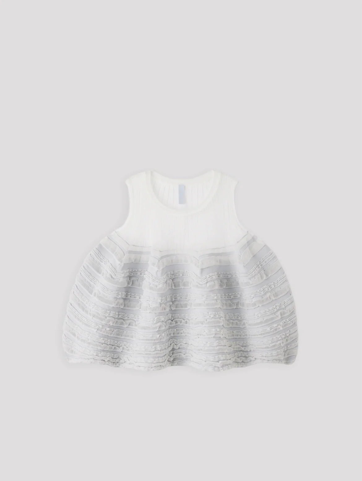 CFCL】POTTERY SWELL LUCENT GLITTER SLEEVELESS BUST FLARE TOP