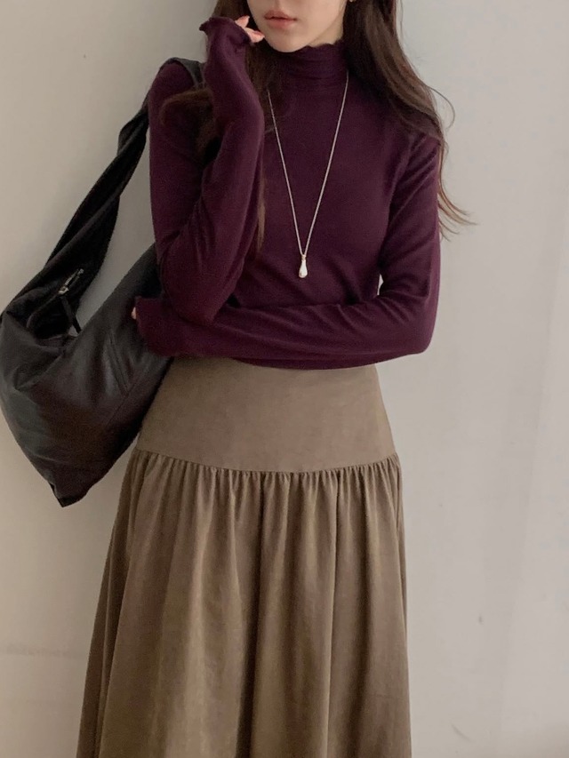 (予約) miel / Pauline pola tee 5color