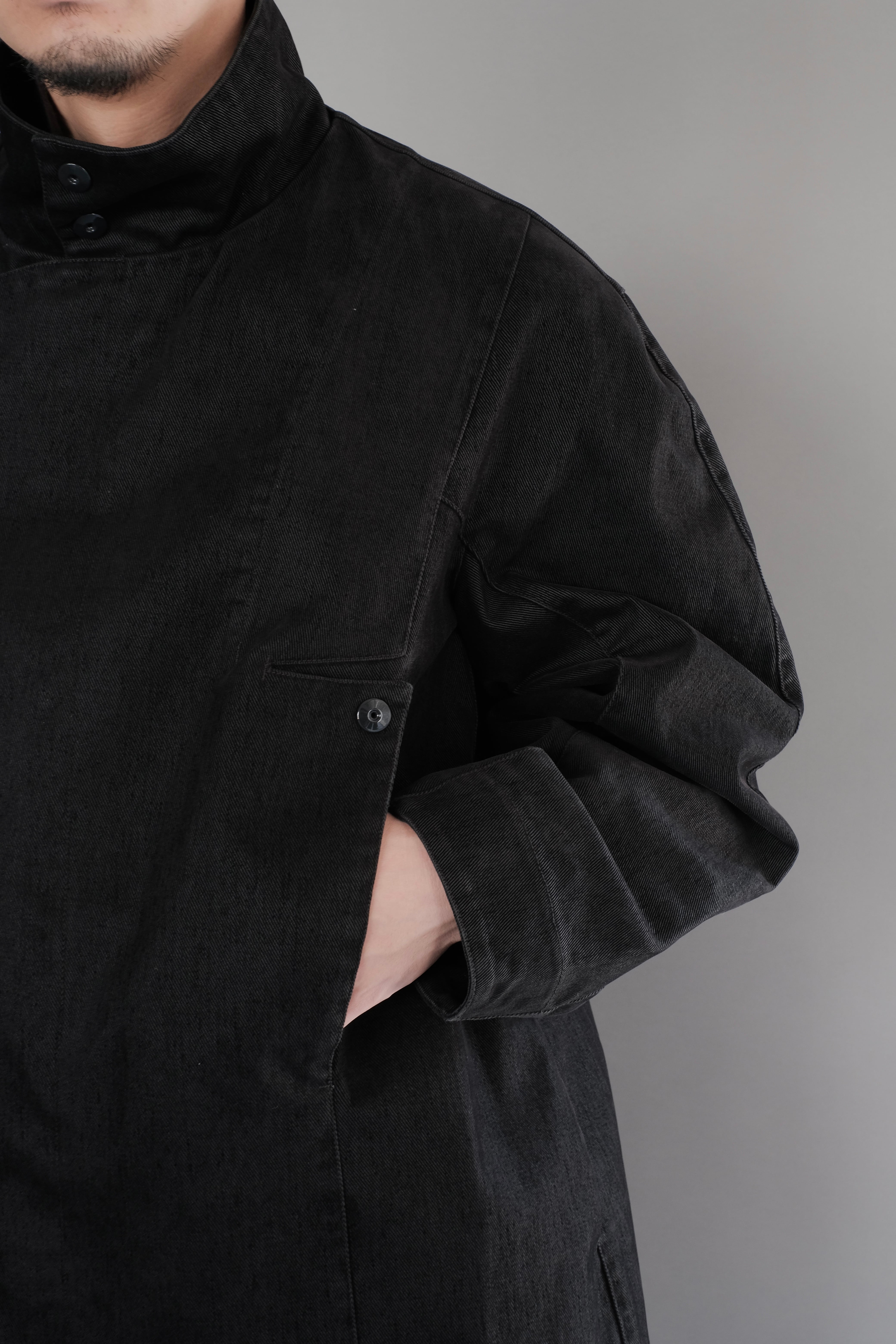 OMAR AFRIDI / PINA WRAPPED COAT | LIVING