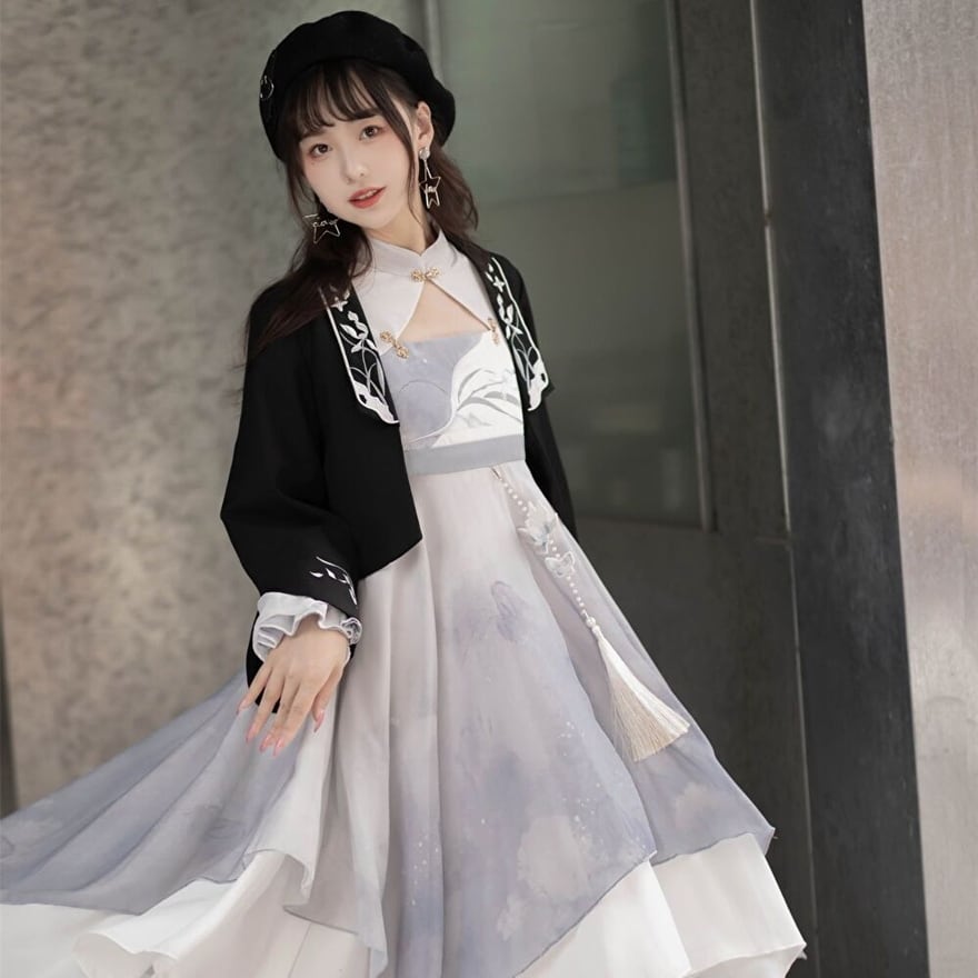 華ロリ 中華ロリータ チャイナ風 甘め JSK ジャンパースカート