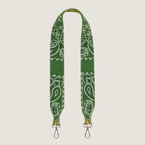 CALL IT BY YOUR NAME BAG STRAP BRONZE/VERT WEEK‐END