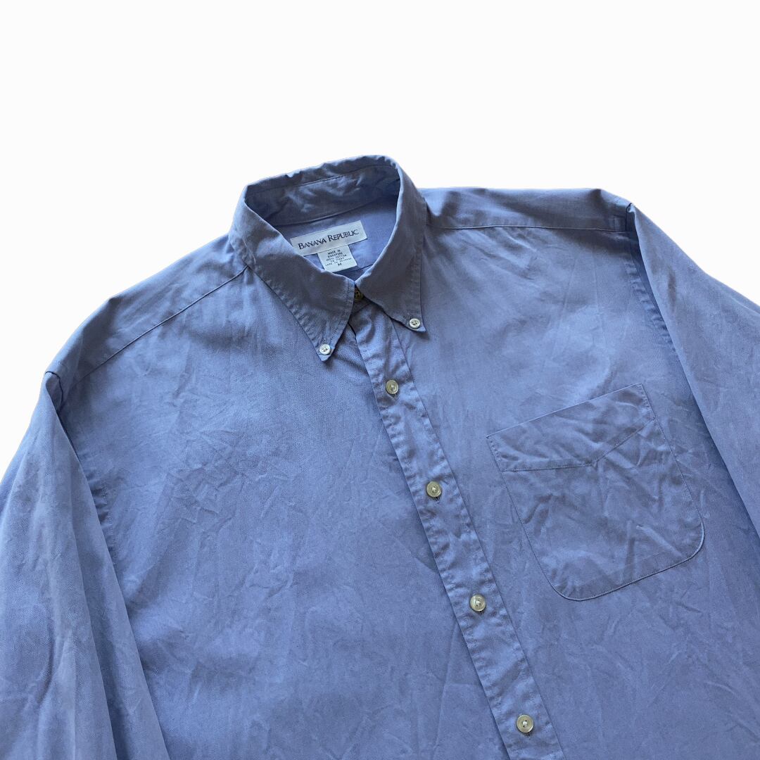 Banana Republic / 90's Big Silhouette L/S Polo Collar Shirt