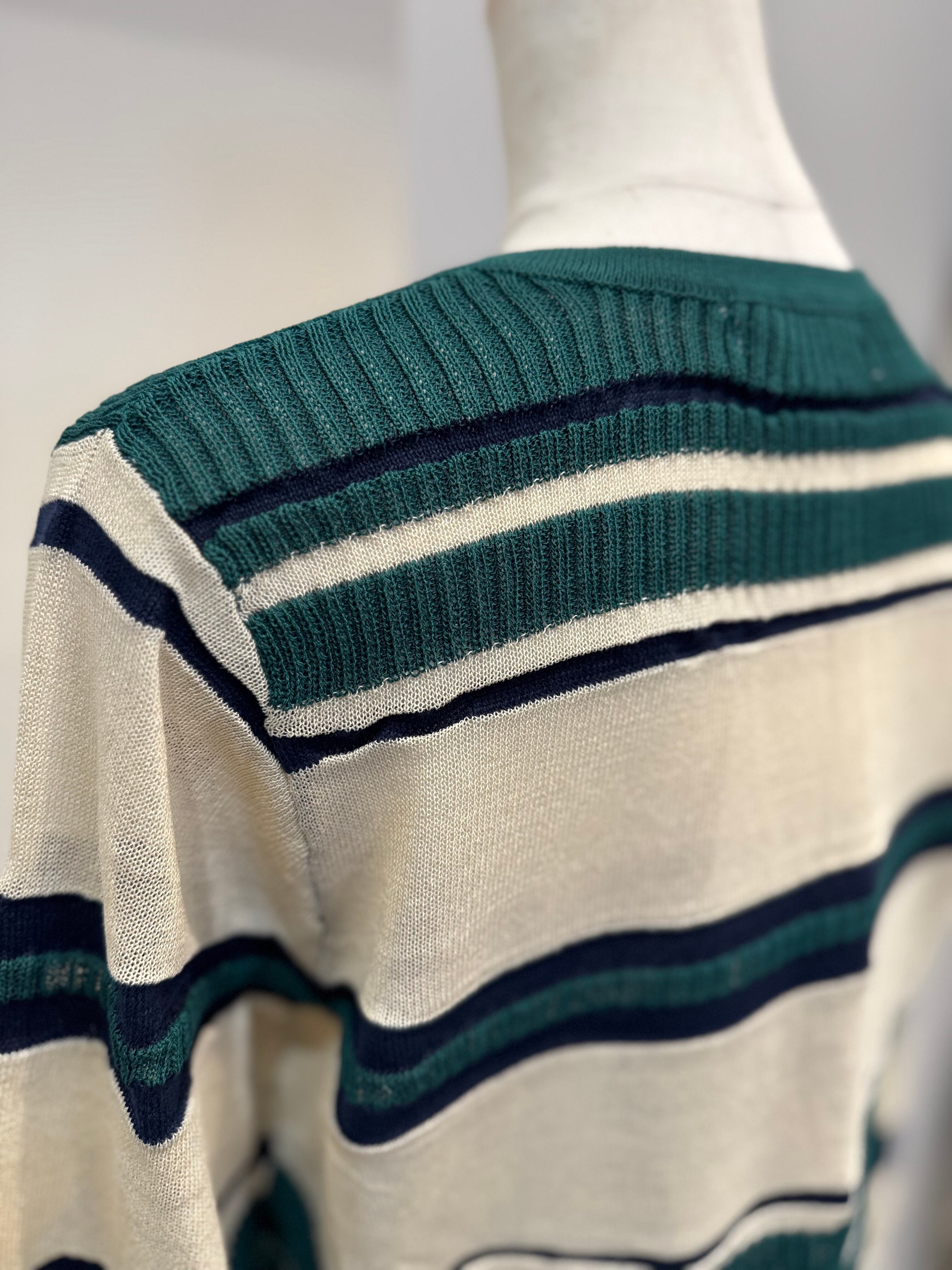 【CHIGNON】マルチボーダーカーディガン 9561-090