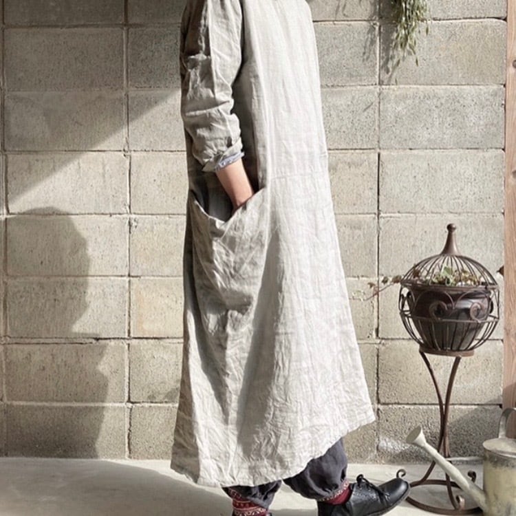 atelier apple ハンドメイド変形ワンピース