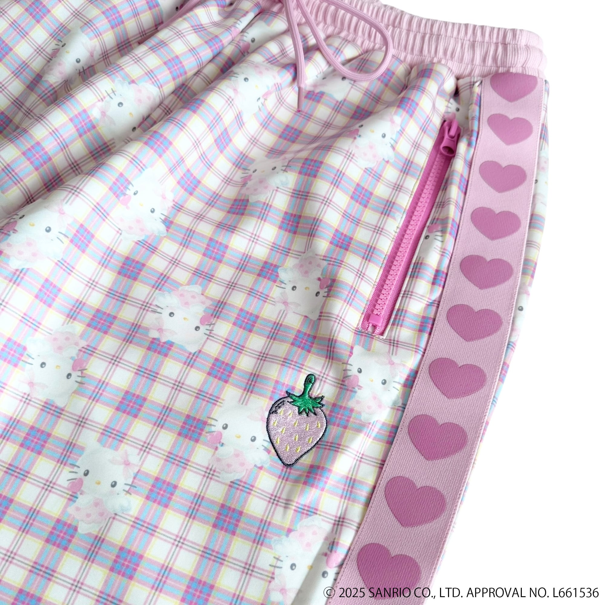 ハローキティ(エンジェル) ピンク トラックパンツ