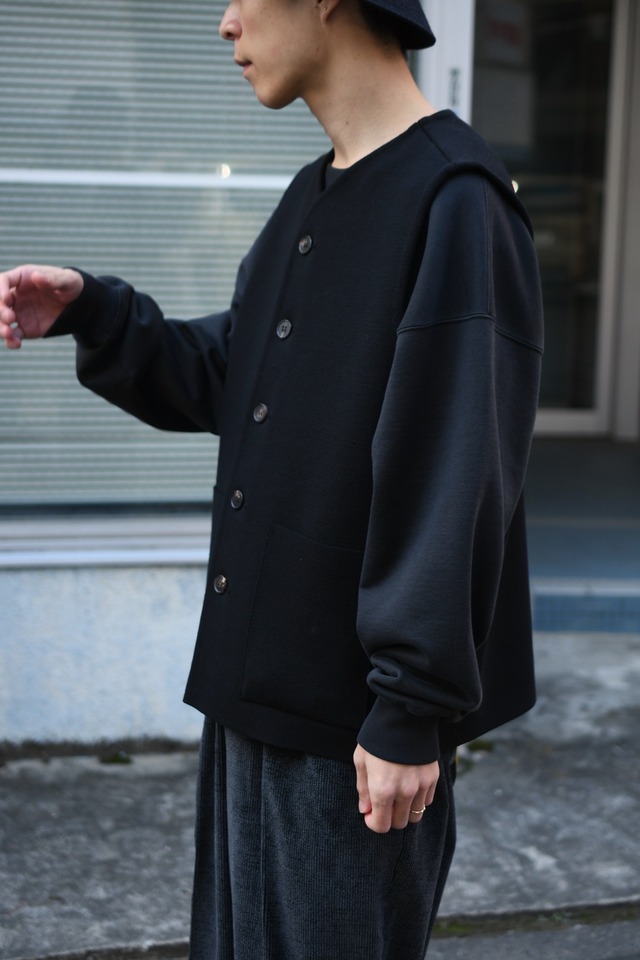 BATONER / ULTRA TWIST WOOL MILANO RIB VEST