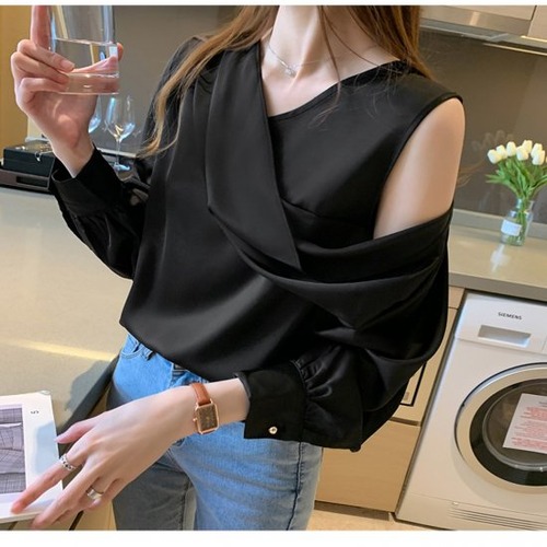 とろみ素材ブラウス ブラウス レディース 長袖 レディース シャツ ブラウス 白 レディース ブラウス 春夏 レディース 夏ブラウス レディース ブラウス オフィス ブラウス レディース 長袖