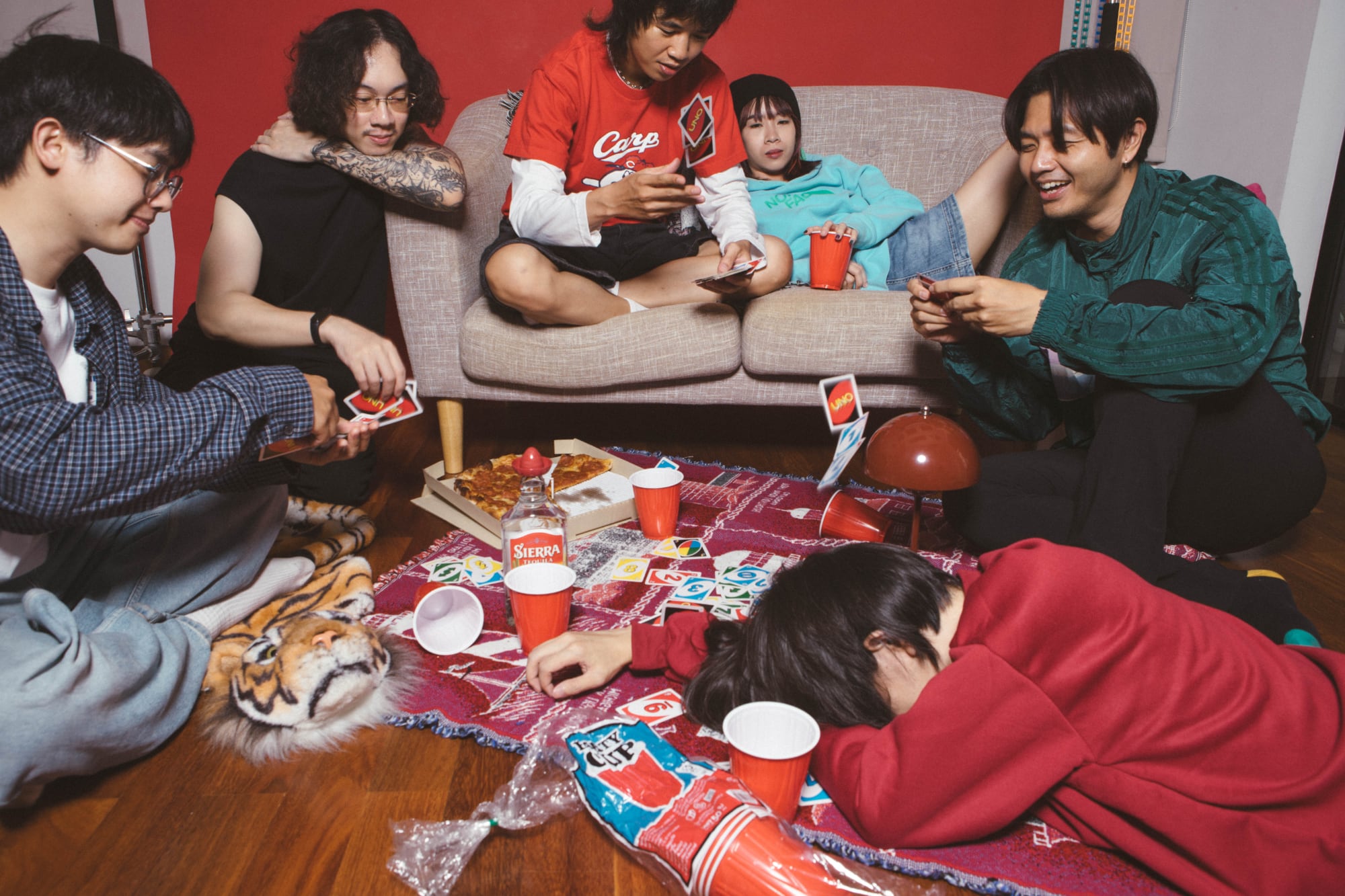 【予約商品 / 03.04 Release】srwks. / Pizza Party, Tequila And Xanax（Ltd Clear Blue LP w Japanese Obi）
