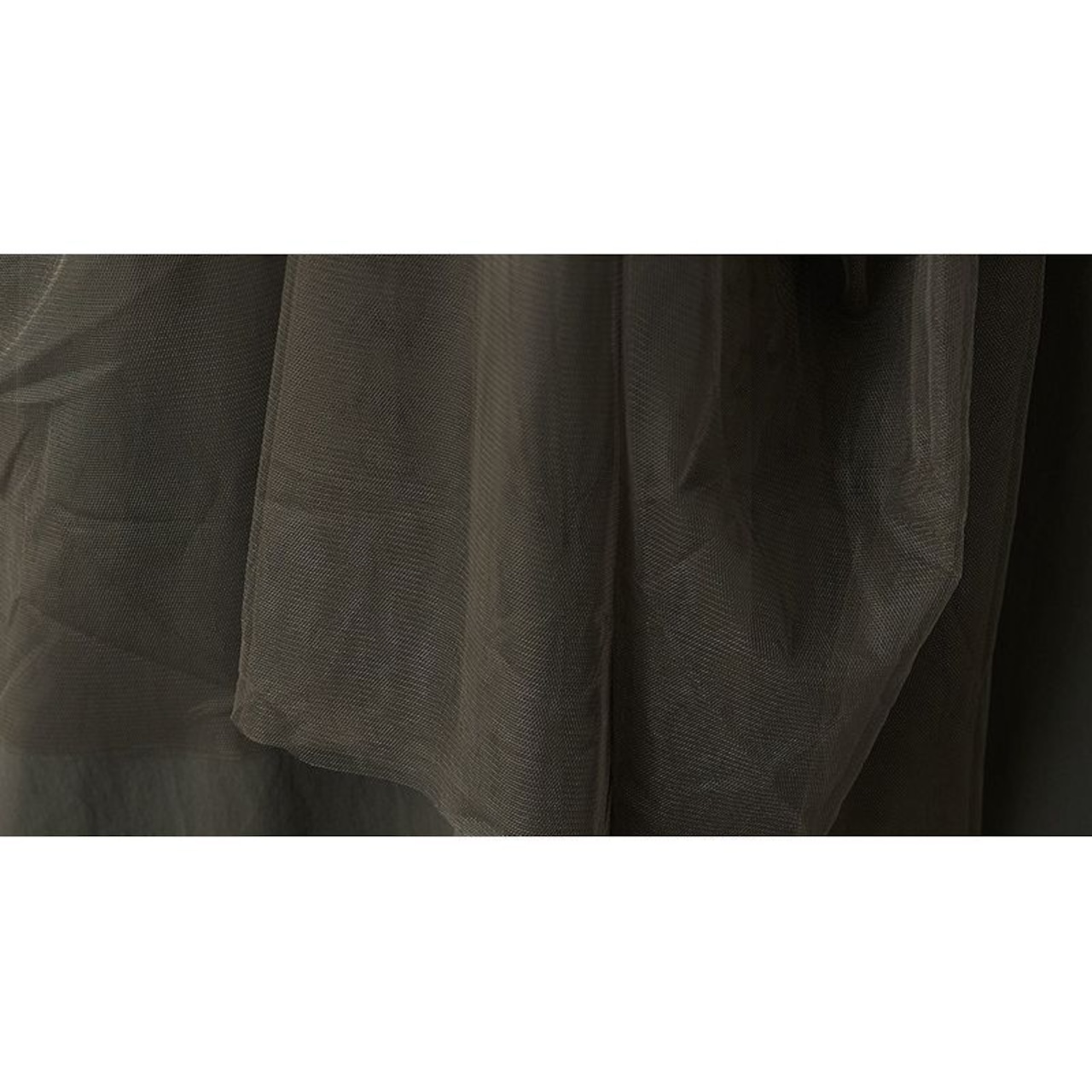 レイヤード チュール サスペンダースカート 00355