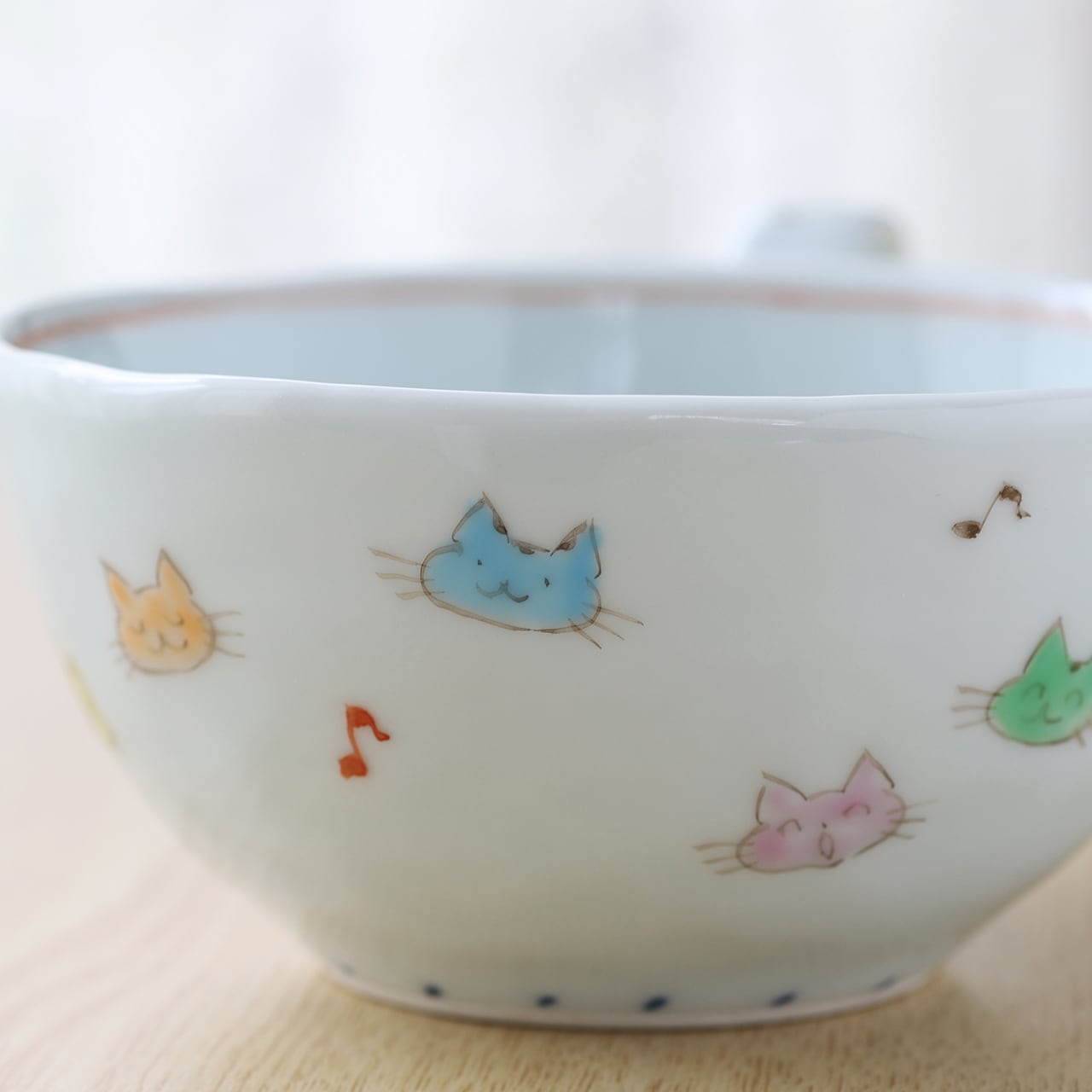 うつわ藍水 ｜ カフェボール 猫 ｜ 波佐見焼 | にっこう生活館 ONLINE