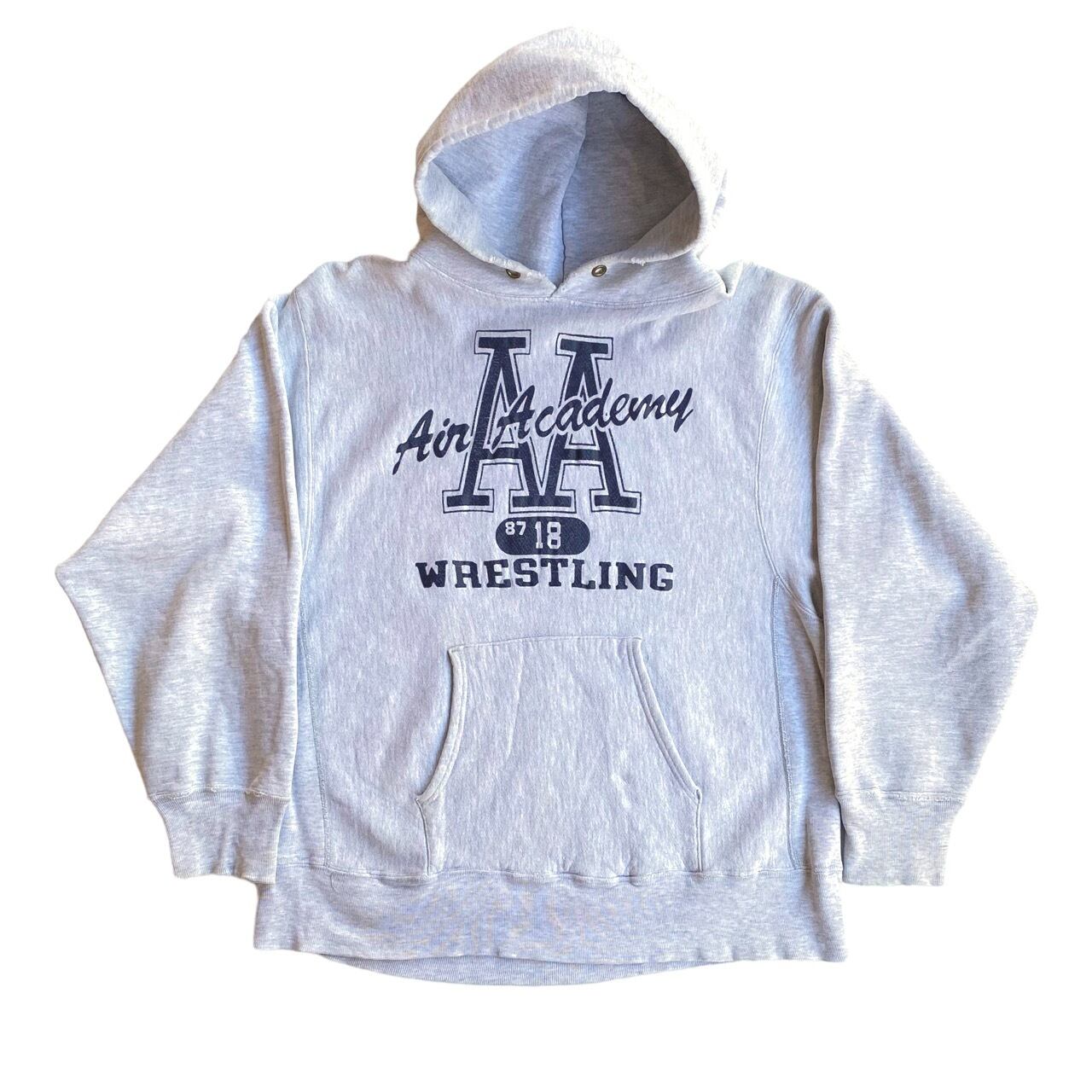 GAP BADHOP YZERR着用 スウェット トレーナー アーチロゴ 裏起毛 navy