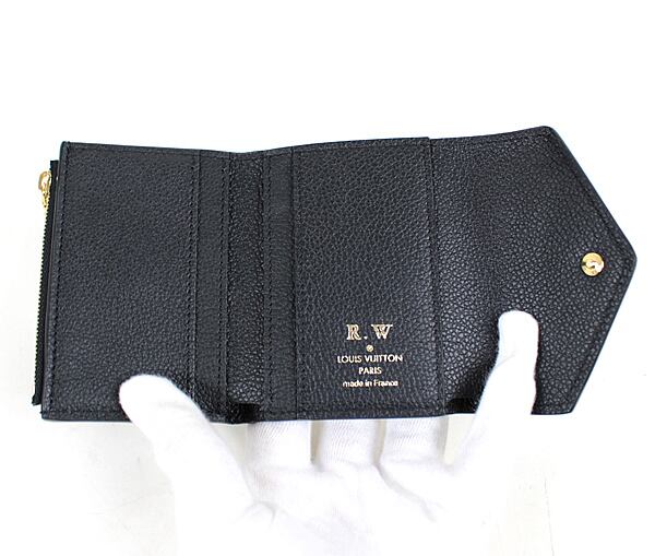 ルイヴィトン ポルトフォイユゾエ ミニ財布 三つ折り財布 アンプラント 