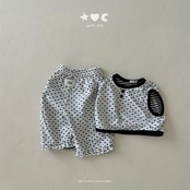 韓国子供服 / LALALAND / 26Autumn / ベベ ハートドット ベスト / 秋服 / ベビー *6M~18M*