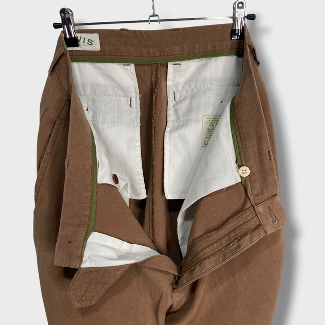 ORVIS オービス　テンセルリネンパンツ　ブラウン　W34