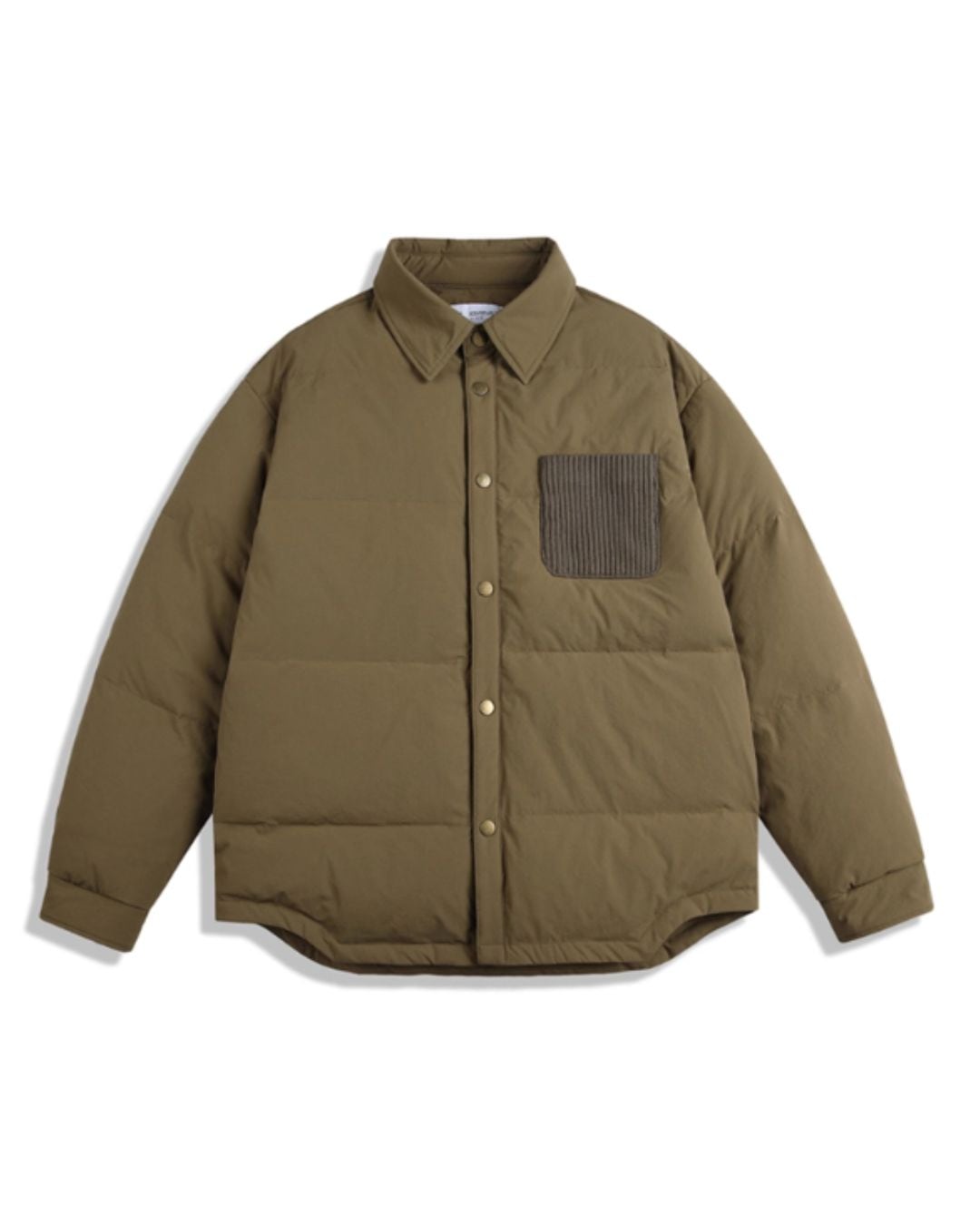 シャツカラーダウンジャケット S0189