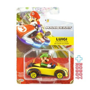 ジャックス マリオカート / ルイージ IN スポーツ・クーペ 2.5インチアクションフィギュア 未開封