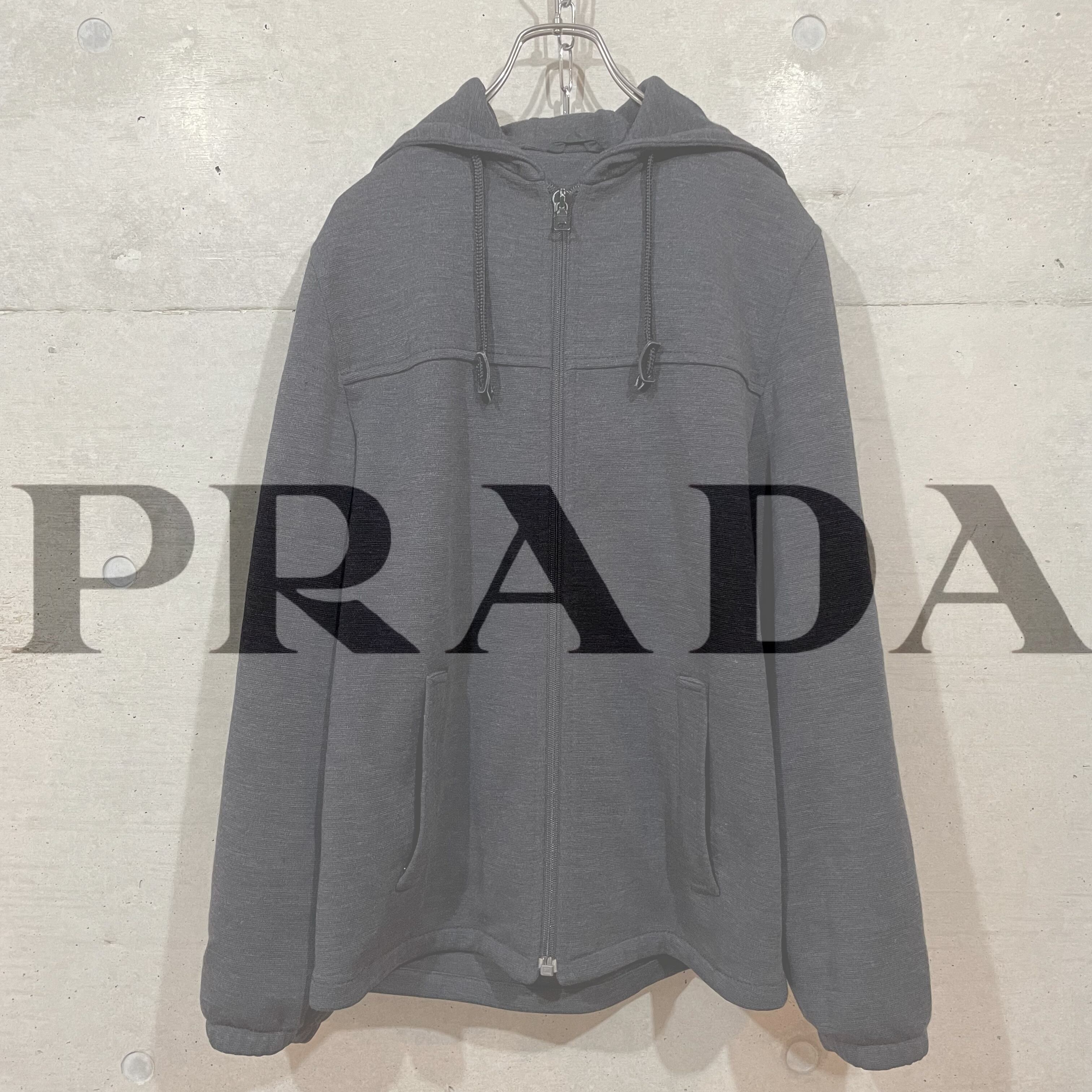 PRADA】made in Italy full zip hoodie sweat(ssize)0822 | 〚ETON_VINTAGE〛