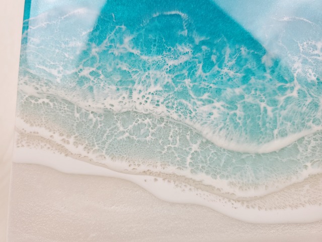 100.オーシャンレジンアート 3wave