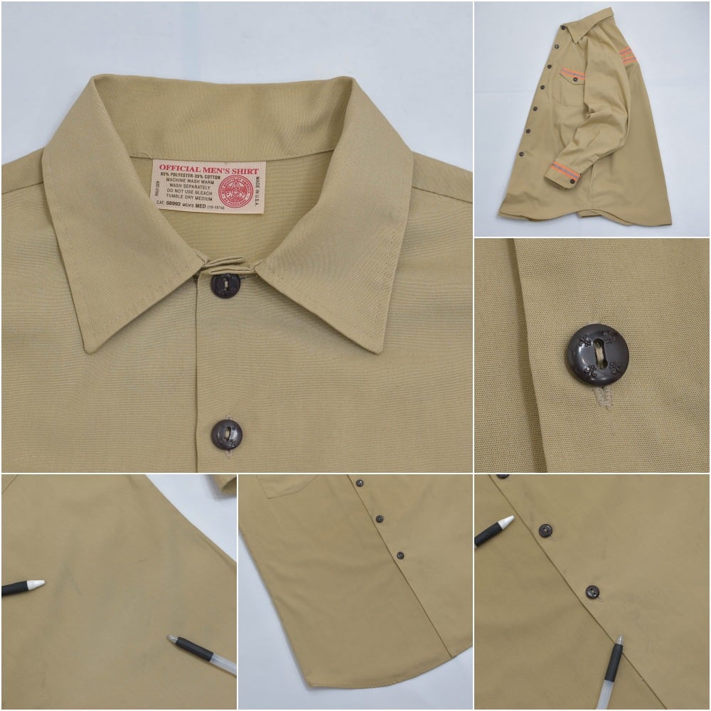 ◎USA古着卸 ワークシャツ リフレクター 半袖シャツ 蛍光 作業着 オレンジ ( サイズ XL ) 10枚セット まとめ売り 1円スタート HF1951 USA古着 ビンテージ ワークシャツ リフレクター 企業物 反射テープ 2XL