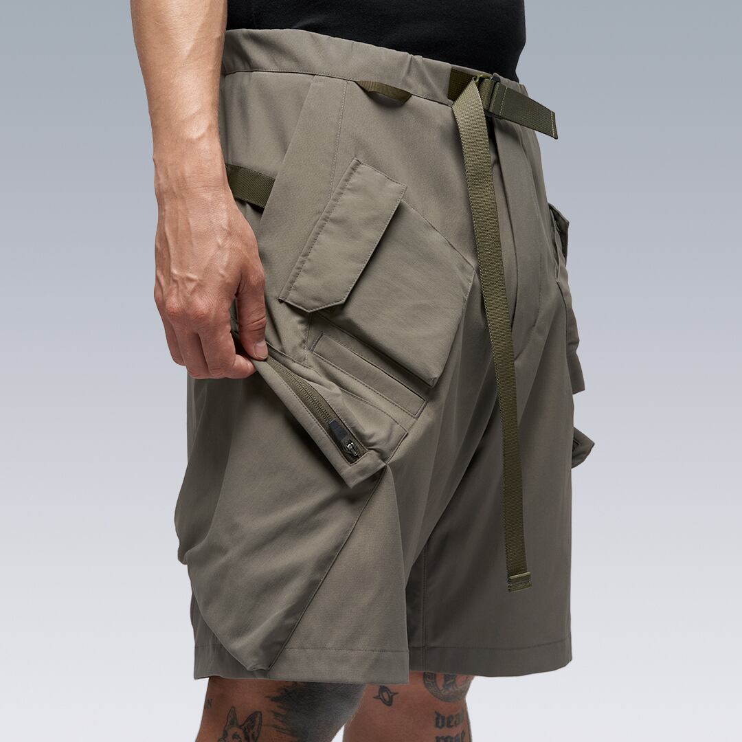 ACRONYM”SP29-M NYLON STRETCH BDU SHORT PANT GRAY” | Lapel online store