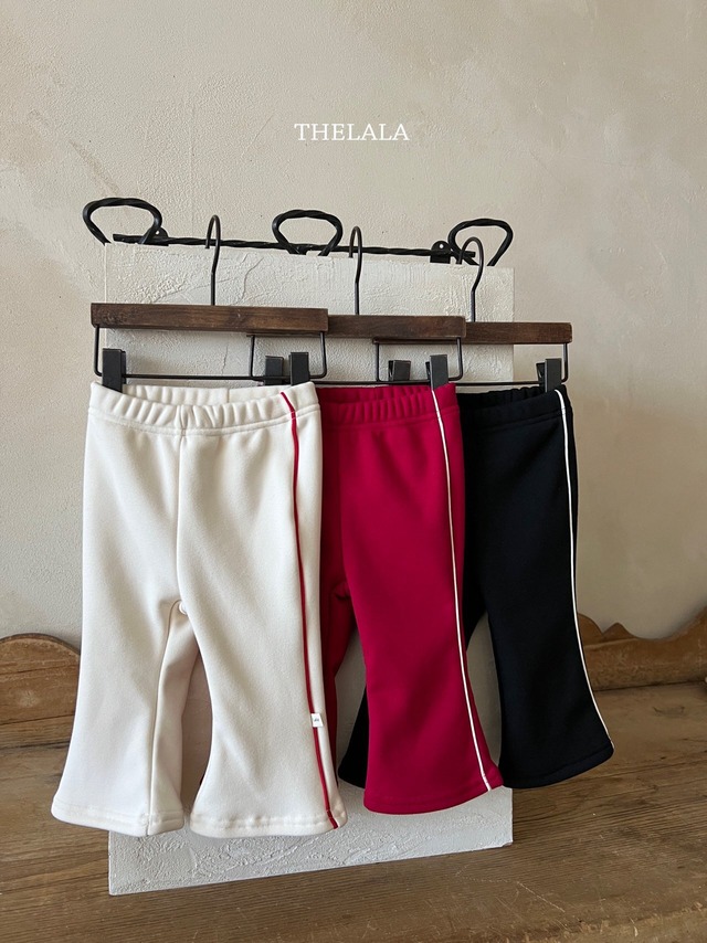 [予約][送料無料]≪thelala≫piping flare pants (kids) 58