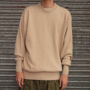 HERILL(へリル)25AW "Goldencash Pullover" -Natural-