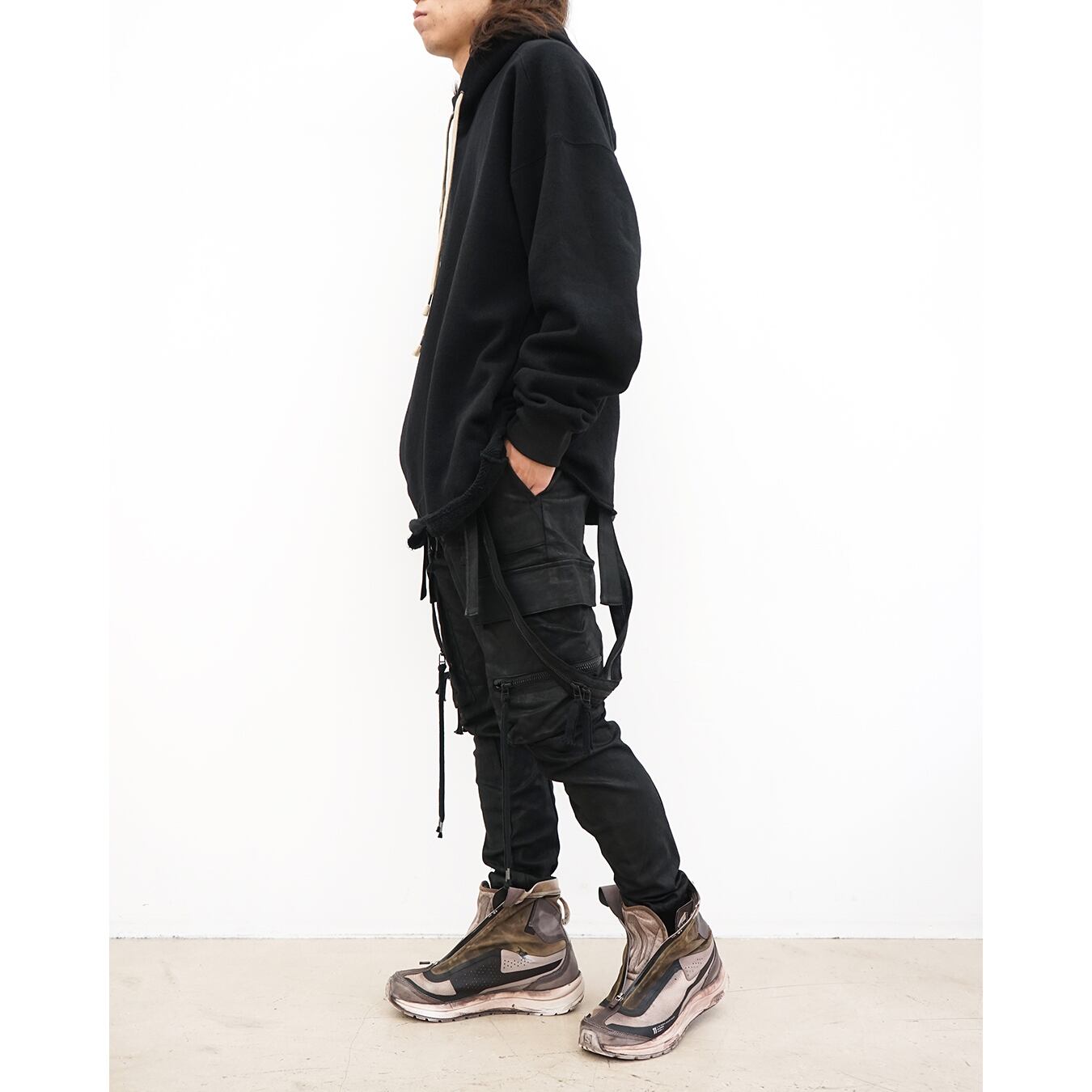 D.HYGEN] (ディーハイゲン) ST107-0725A Garment Coating Suspender