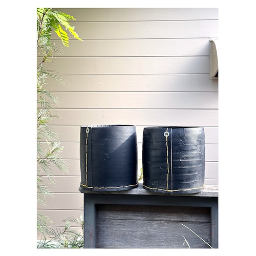 Vintage Rubber Pot 【L】