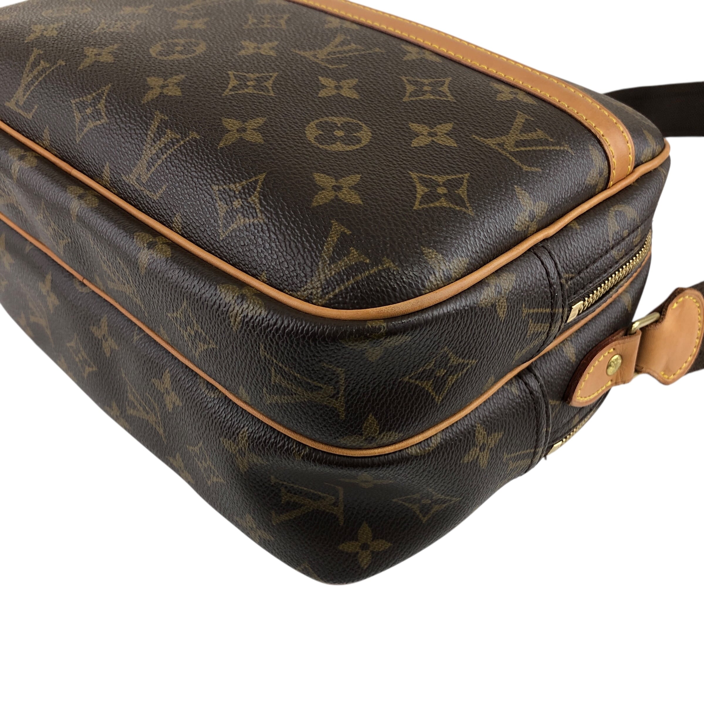 LOUIS VUITTON ルイヴィトン モノグラム ショルダーバッグ ブラウン