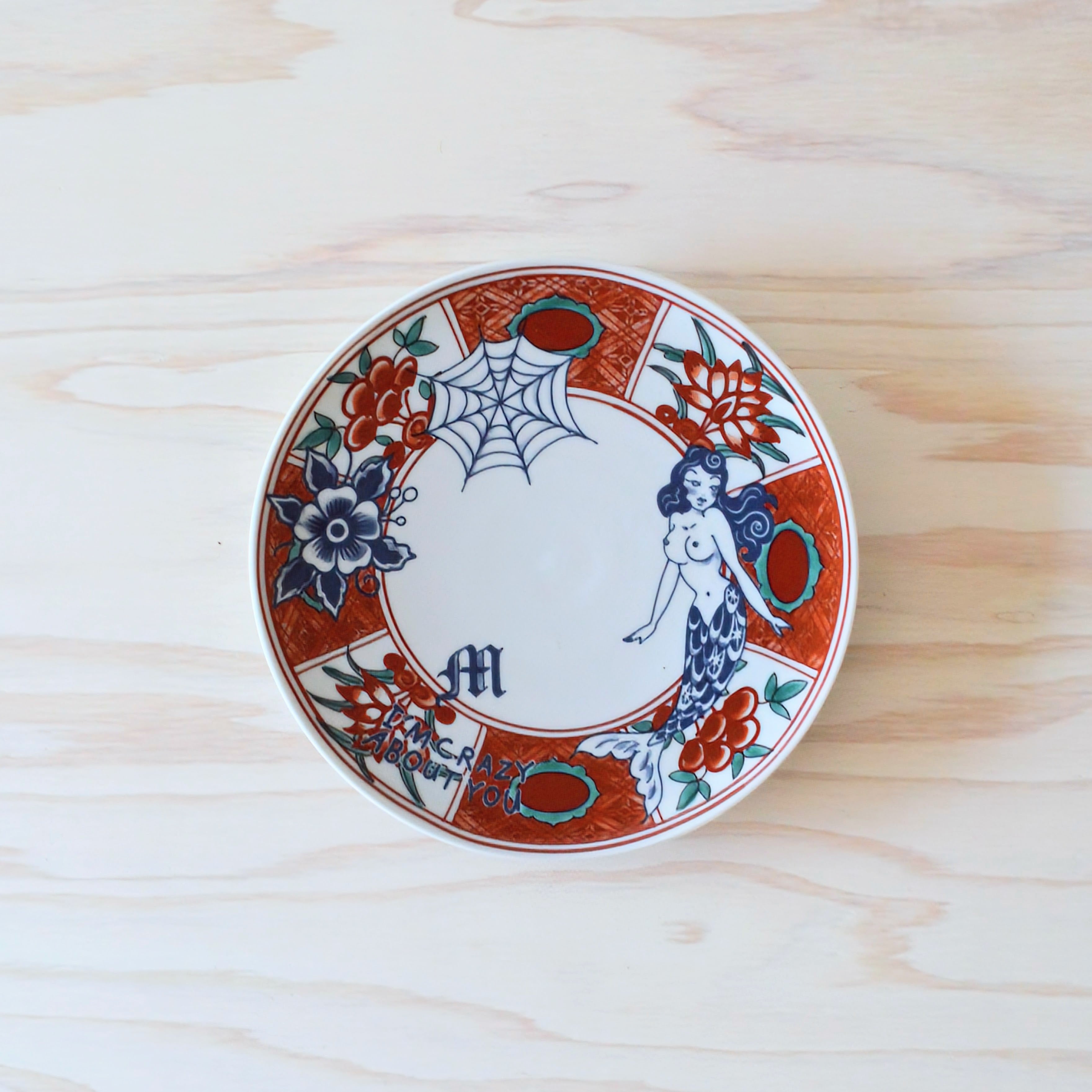 RESTOCK】MIZUKI KUTANI / TATTOO Plate 5寸 #1 | MA STORE
