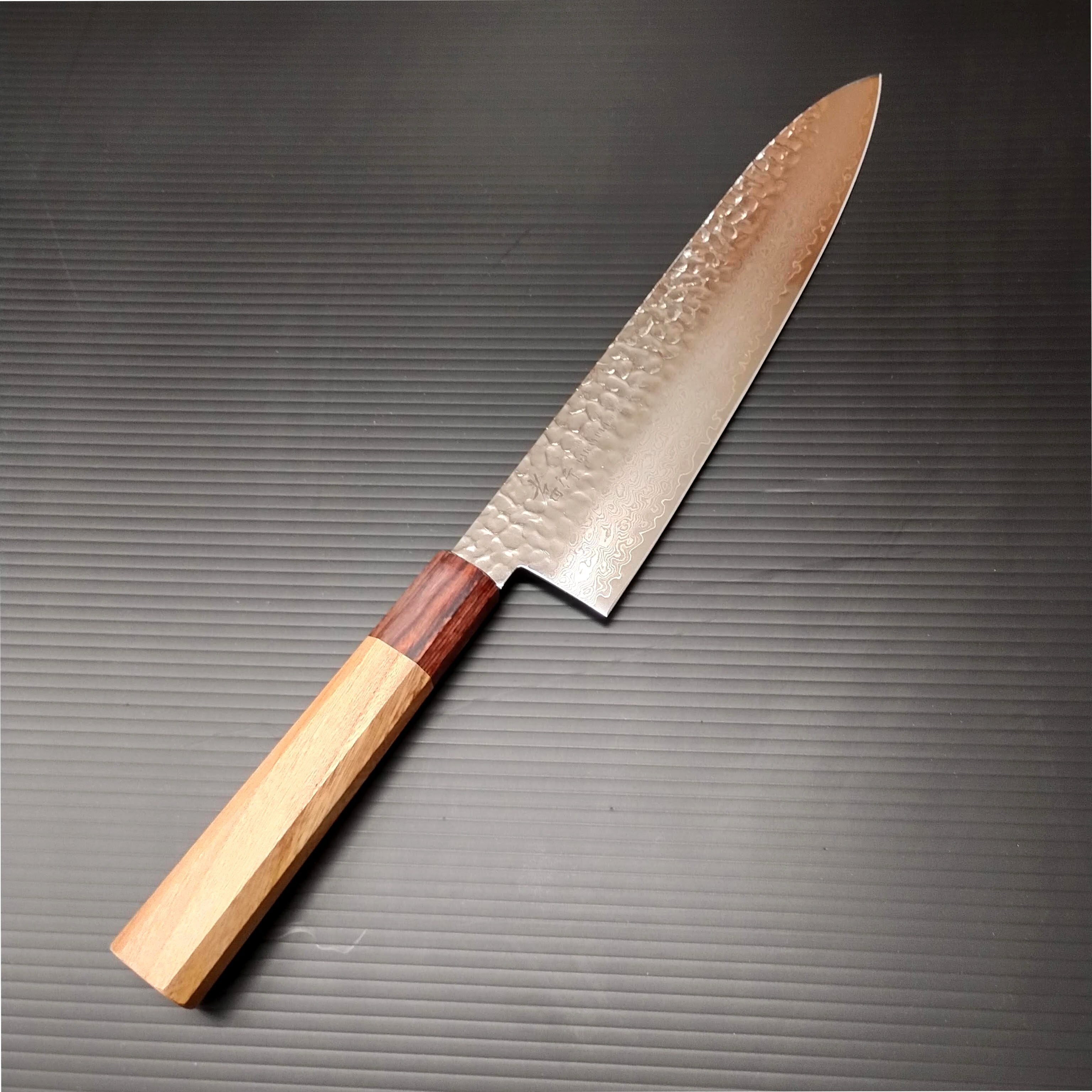 堺孝行 33層槌目ダマスカス和式 和牛刀210mm | 金沢食器WEB（金沢食器