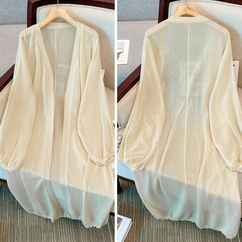 ニット カーディガン レディース 春夏 透け感 アウター 羽織り きれいめ 大人 かわいい おしゃれ ライトアウター シアー トッパー 大人可愛い 大人女子